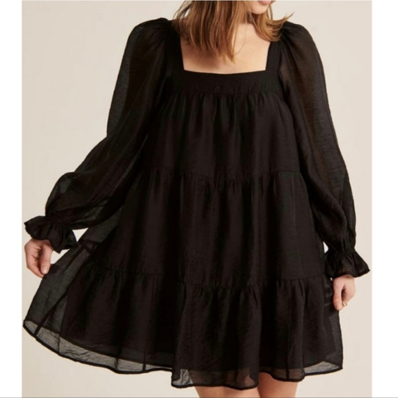 Abercrombie & Fitch Dresses & Skirts - Like New Trapeze Dress Black